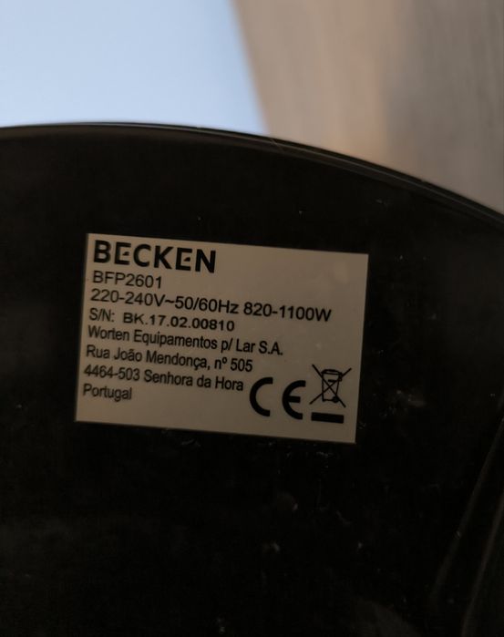 Processador de alimentos Becken