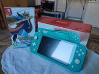 Nintendo Switch Lite Turquesa + Pokemon Sword & Shield