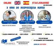 Angielski, Hiszpański ONLINE Korepetycje i Kursy