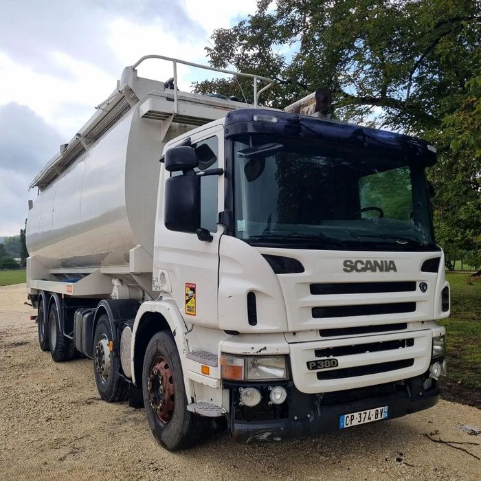 Scania 8x4 Paszowóz 6 Komorowy ECOVRAC /Cysterna Spożywcza