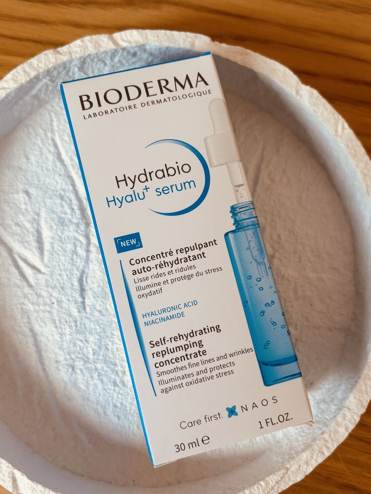 Bioderma Hydrabio Hyalu+ serum nawilżająco wygładzające nowe