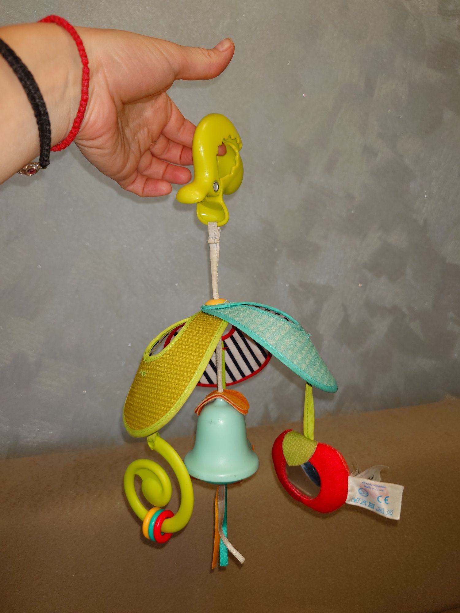 Підвіска та дуга tiny love  лісові друзі на коляску або ліжечко