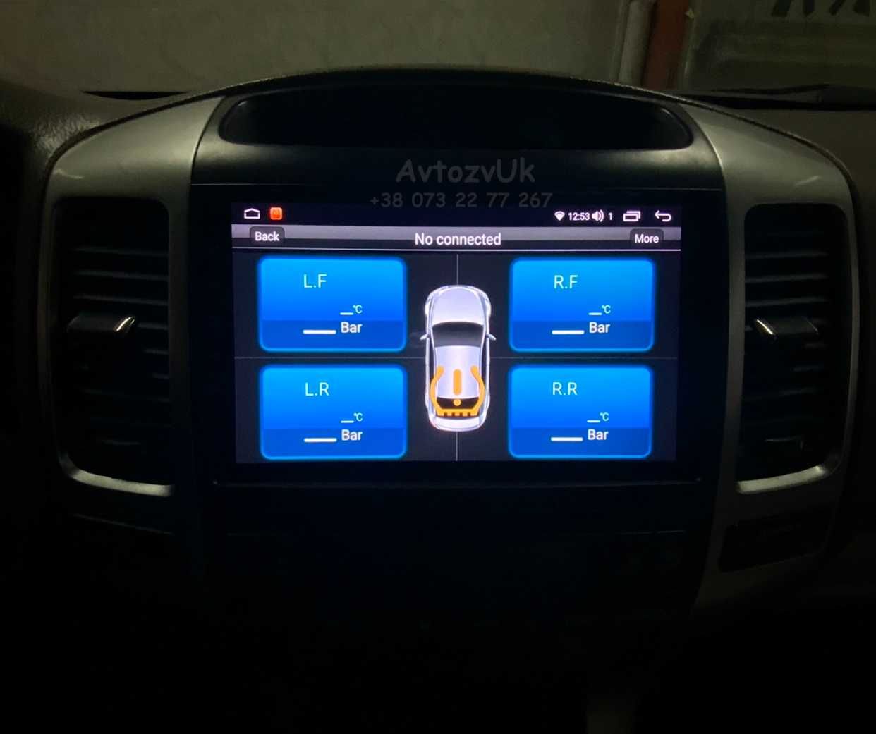 Магнитола PRADO 120 Toyota Lexus GX470 Прадо 2 din CarPlay Android 14