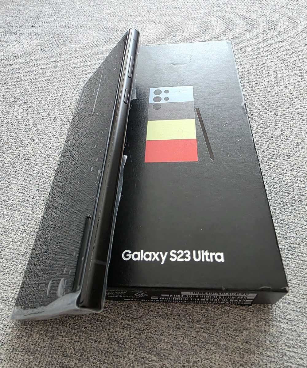 S23 Ultra 512 GB Gwarancja kupiony w sklepie Samsung, wymieniony na gw