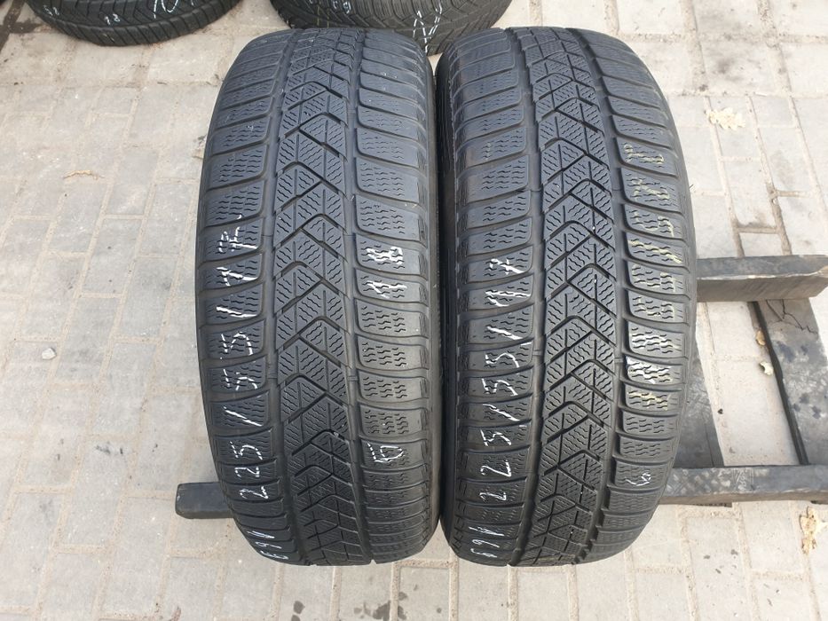 Opony 225/55R17 Pirelli Sottozero 3 Super stan Zima zimowe