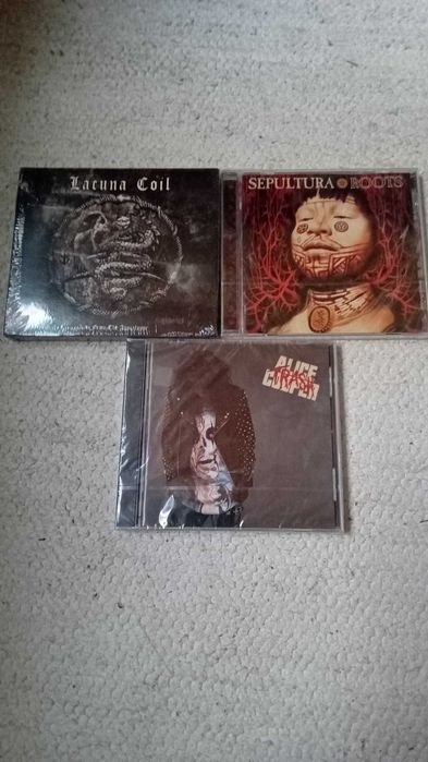 vendo cds de hard rock e metal