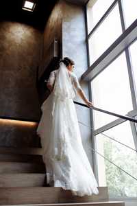 Весільна сукня, біла Знижка 2000 грн на хімчистку