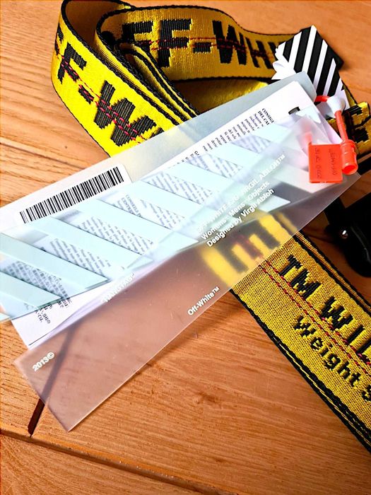 Pasek off-white belt nowy oryginalne duży długi gruby 3.5 cm