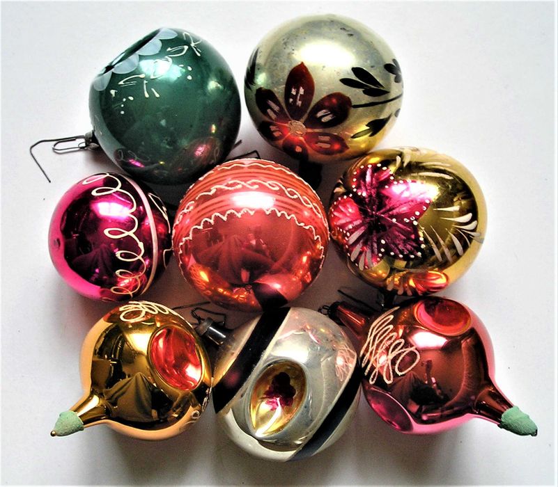 Елочные игрушки СССР 1950-1980-е годы