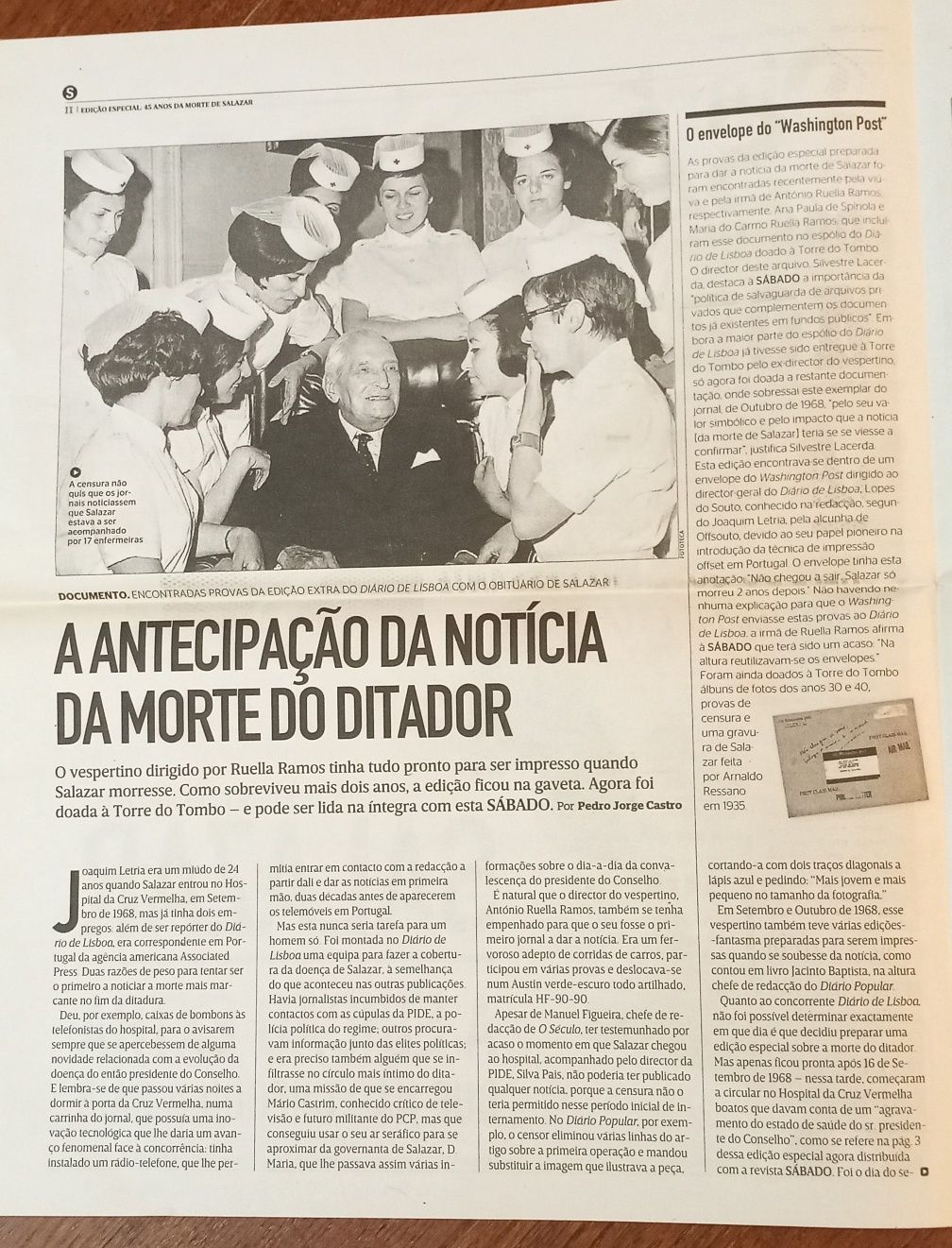 Salazar Edição Extra Diário de Lisboa
