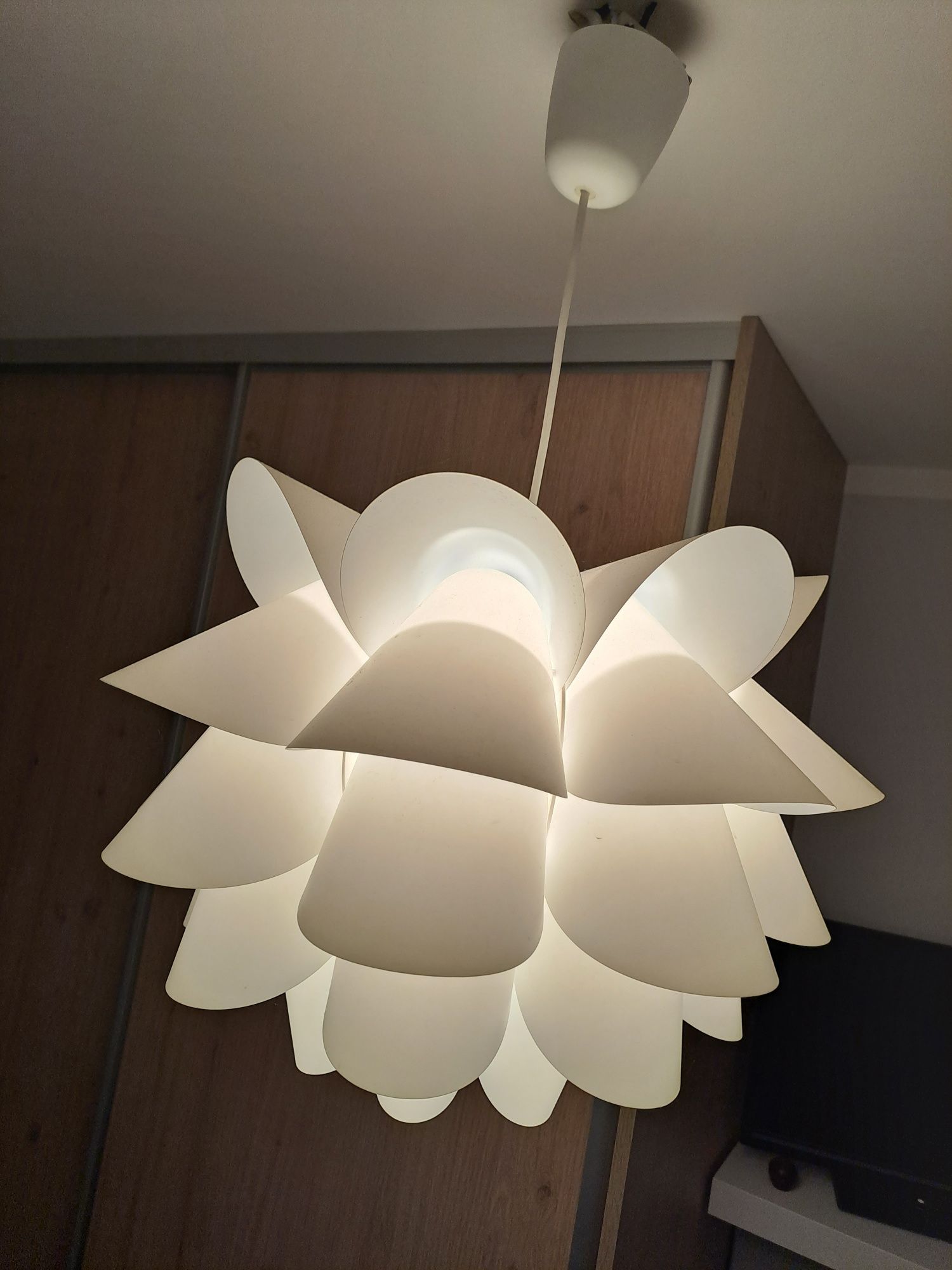 Lampa sufitowa listkowa