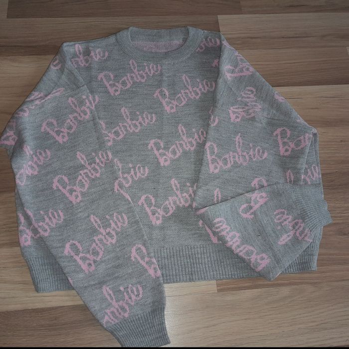 Кофта укорочена Барбі оверсайз