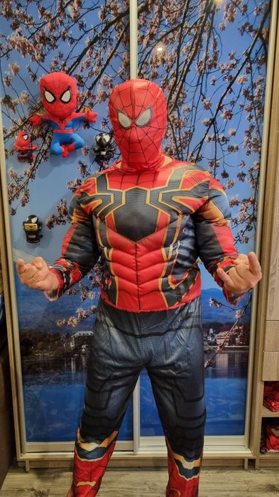 Костюм Спайдермена "Немає шляху додому" для аніматора, вечірки! Новий!