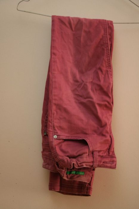 Calças Ganga Rosa United Colors of Benetton