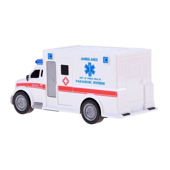 Auto Karetka Ambulans Napęd Dźwięk Światła Autko