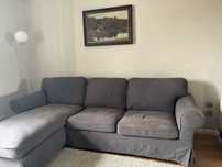 Sofa 3 osobowa Ektorp z leżanką