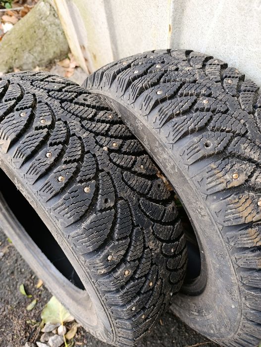 Колесо с зимней резиной