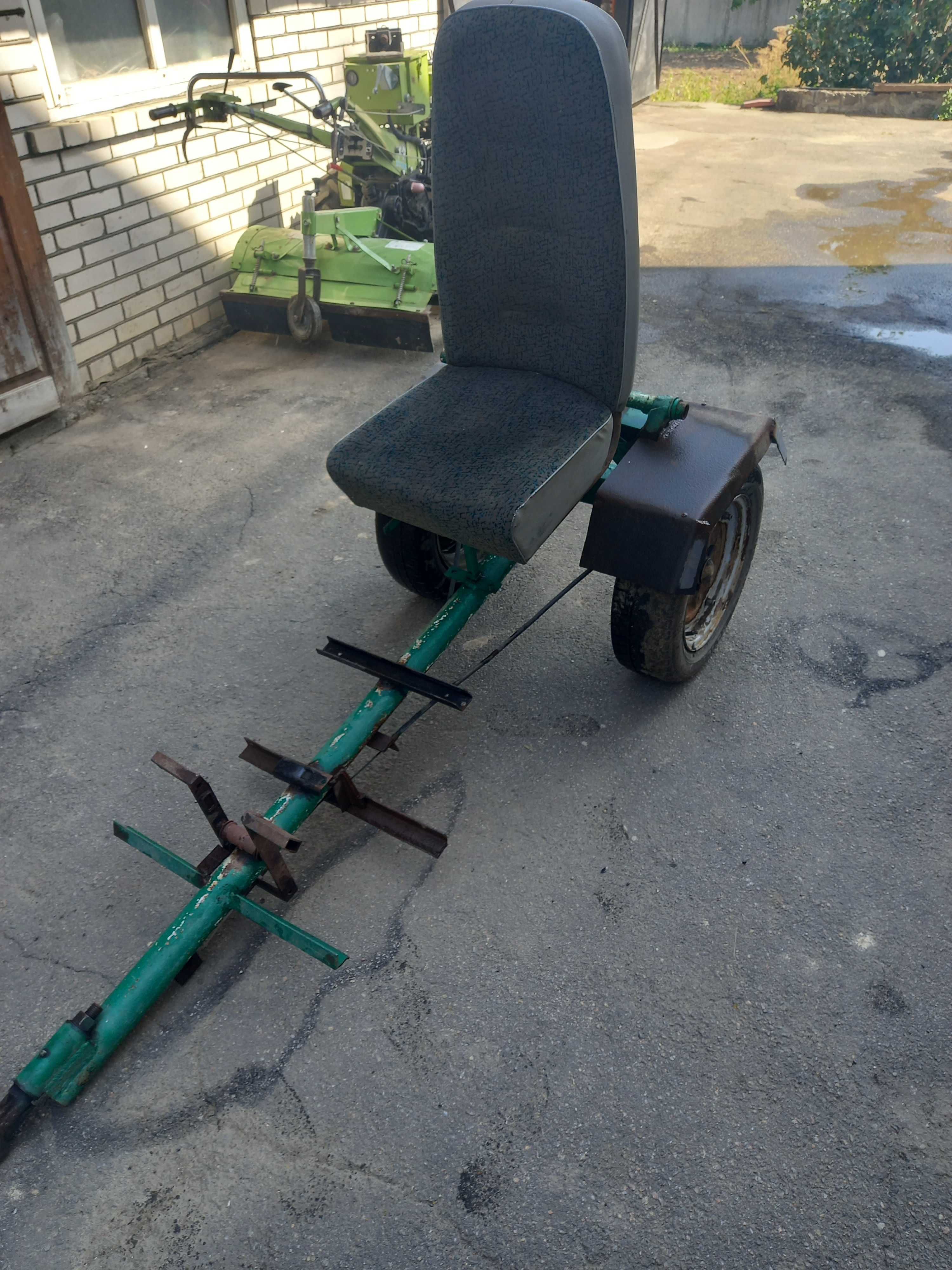 Мотоблок Зубр 8 кс.