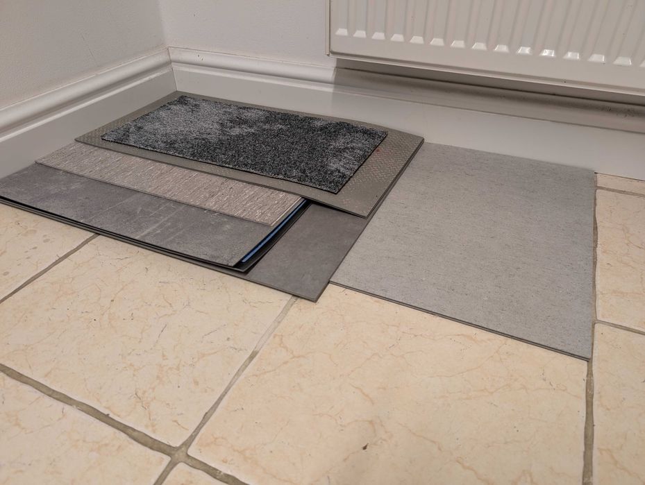 Panele winylowe, różne kolory i wielkości