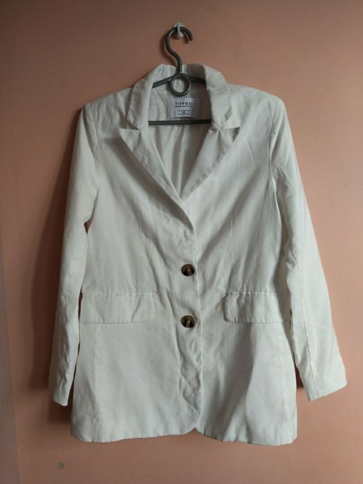Жіночий білий піджак Tiffosi