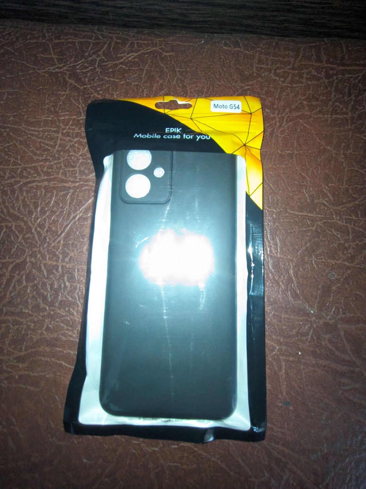 Чохол tpu epik black full camera для motorola g54