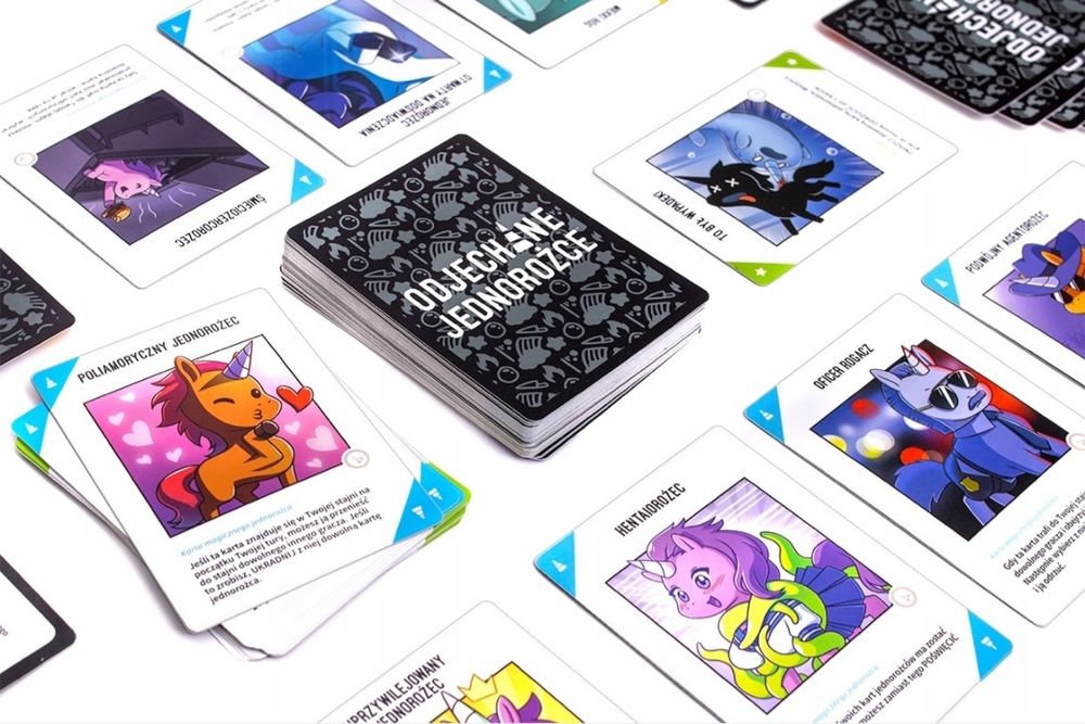 Gra "odjechane jednorożce" idealny stan (1 raz uzyta)