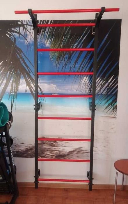 DRABINKA DO ĆWICZEŃ + DRĄŻEK do domu i na dwór 250 KG udźwig OKAZJA!