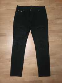 Denim drip jeans (amiri style)