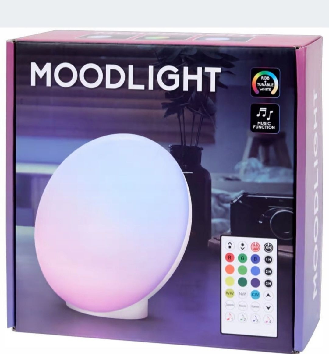 Lampka LED wielokolorowa Moodlight