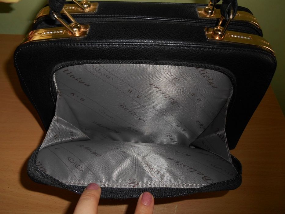 черная дамская сумка сумочка искусственная кожа