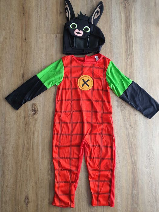 Strój przebranie KRÓLIK jak bing kostium 110-120