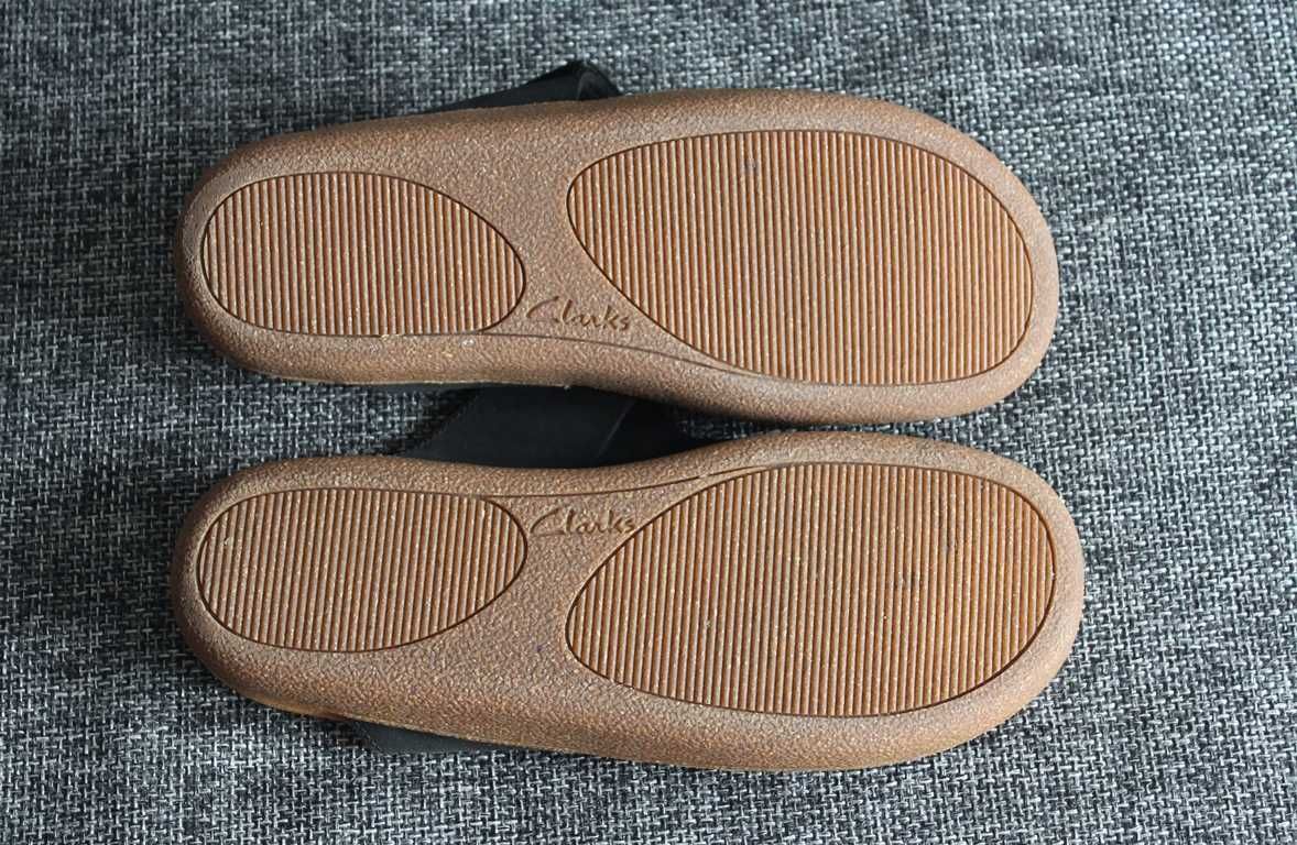 Шльопанці Clarks в стилі BIRKENSTOCK Оригінал Нат шкіра 44.5р