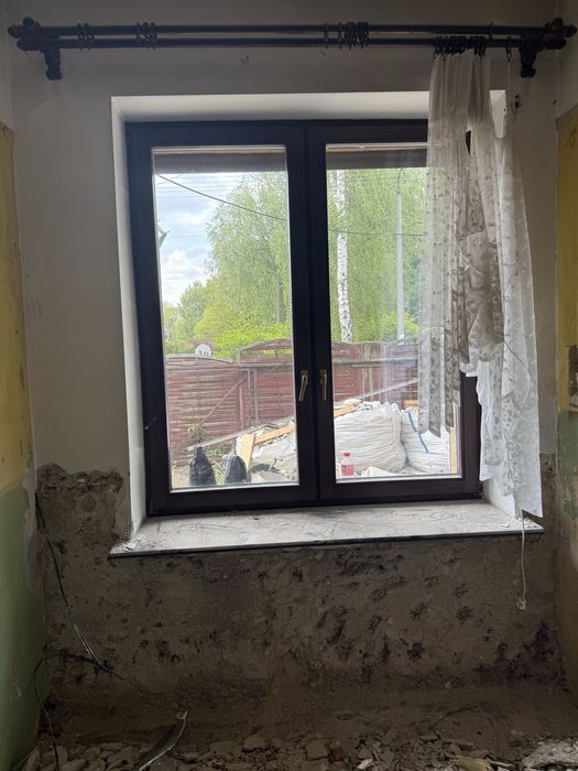 Okna drewaniane z demontażu