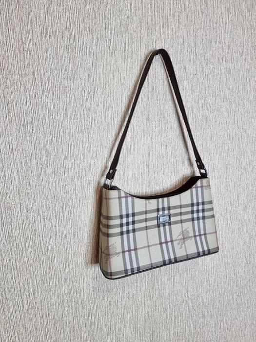 Стильная винтажная сумка, сумочка burberry