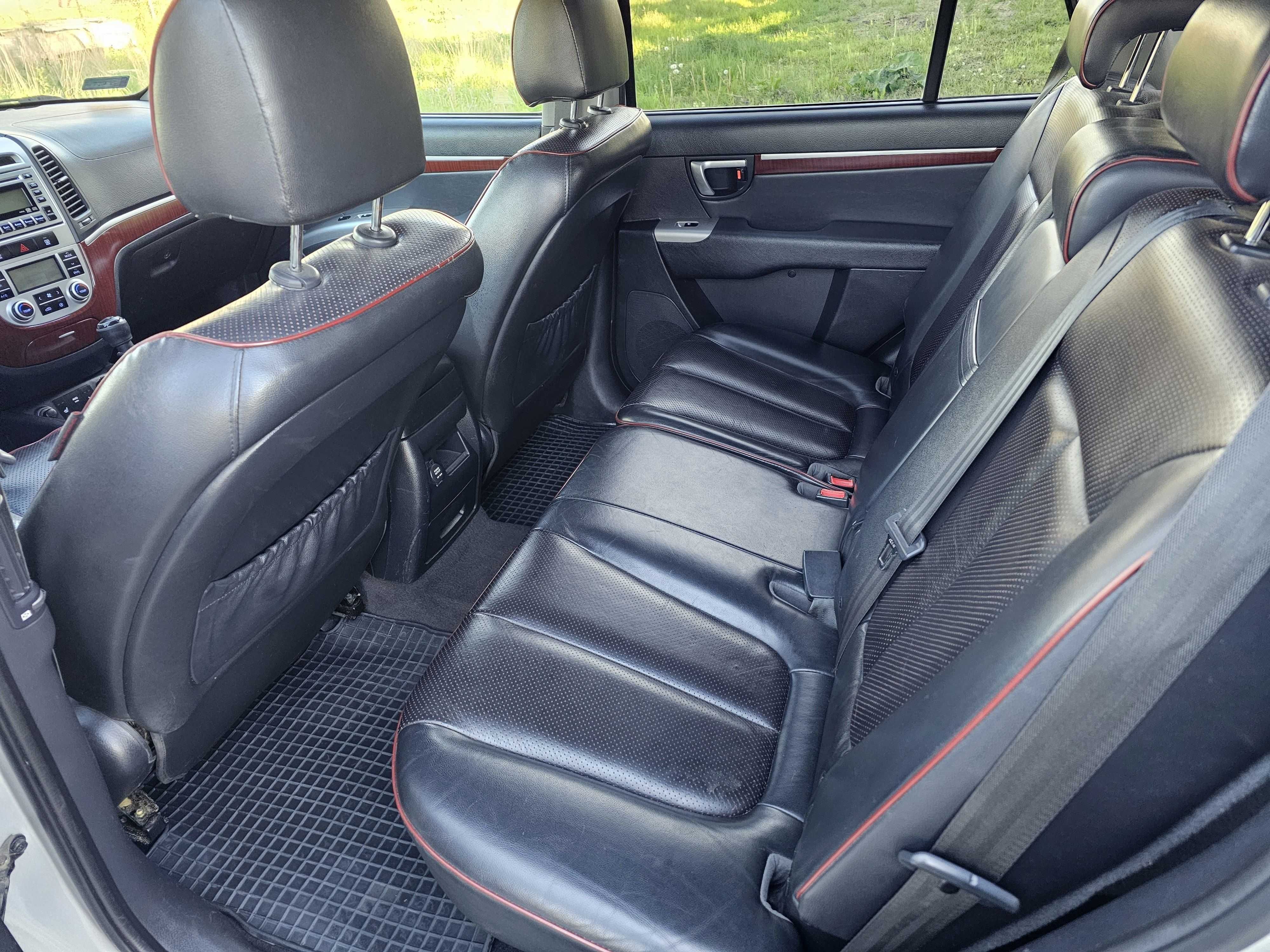 Hyundai Santa Fe 2,2 D 155KM 2007r 4x4, Skóry, Klima, Z Włoch,Bez Rdzy