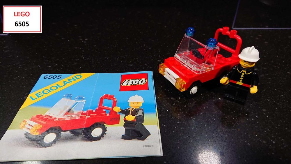 LEGO City Classic: 6654; 6590; 6627; 6641; 6686; 6649; 6505; 6684