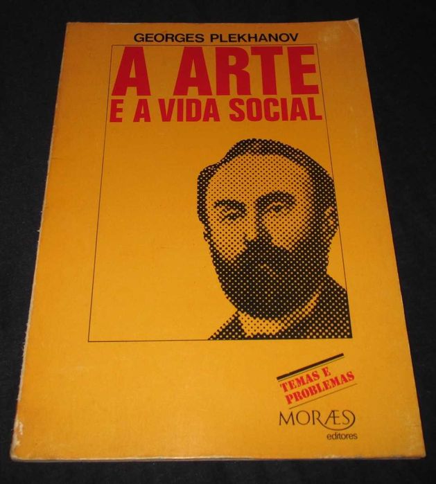 Livro A Arte e a vida social Georges Plekhanov