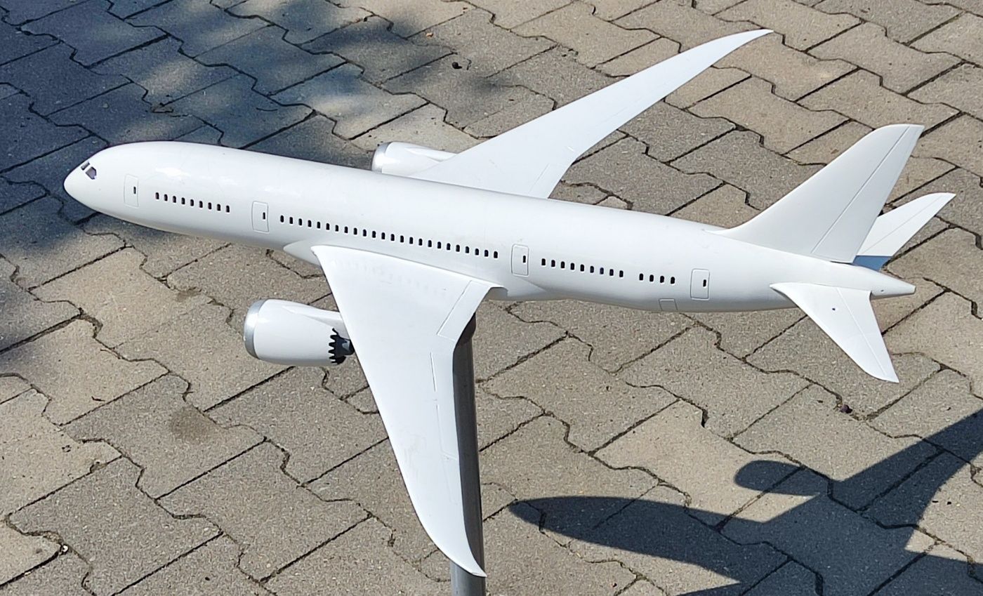 Boeing 787-8 Dreamliner skala 1:70 3d PLA druk 3D samolot modelarstwo