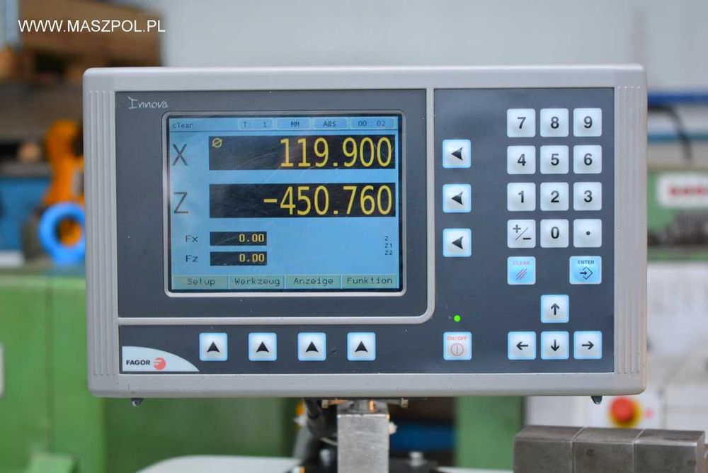 Tokarka LZ - 23-15 x 1500 - BICKENBACH - IDEALNA - ODCZYTY - FILM