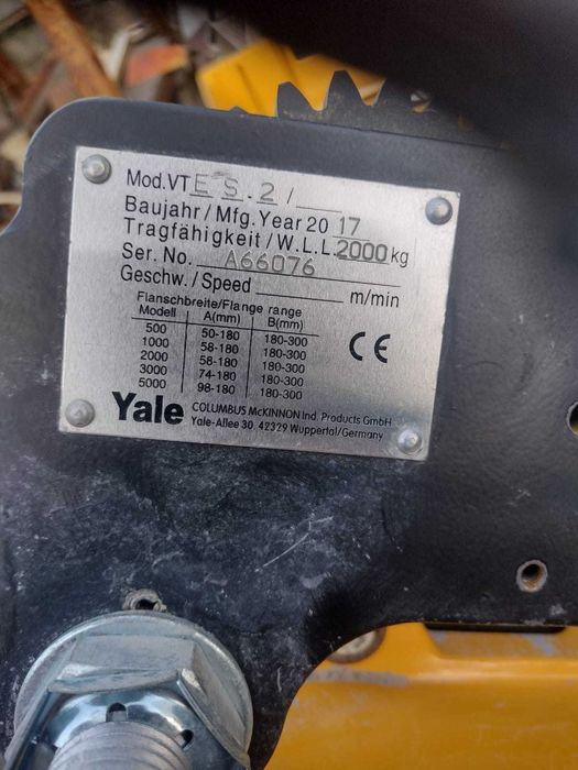 Wyciągarka Dźwignik Yale, max. 2000 kg Do końca Miesiąca Rabat 10%