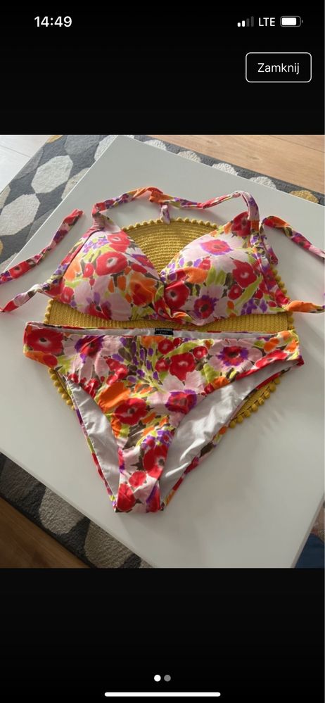 Stroj kapielowy dwuczesciowy Calzedonia