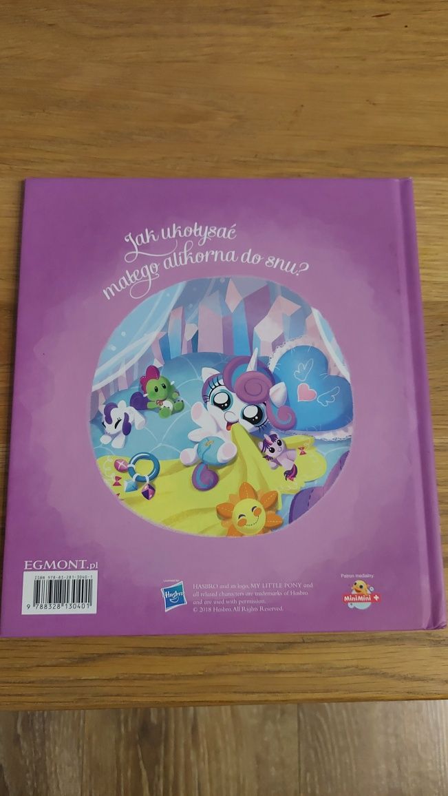 Książeczka książka My Little Pony "Dobranoc księżniczko  Flurry Heart"