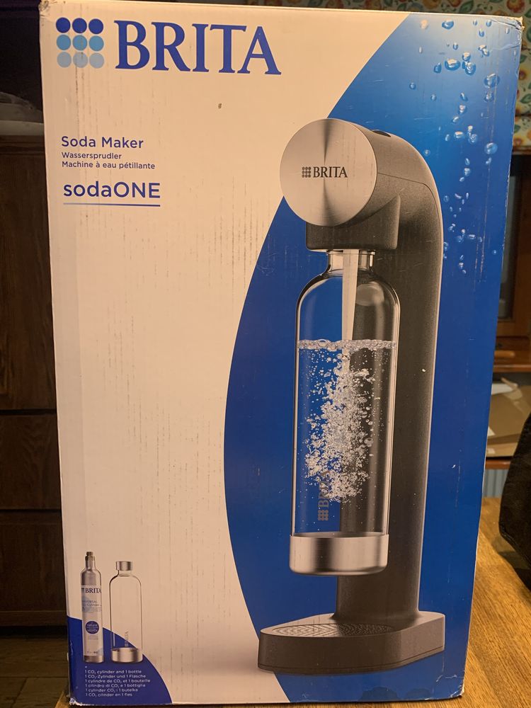 Saturator BRITA SodaOne Czarny