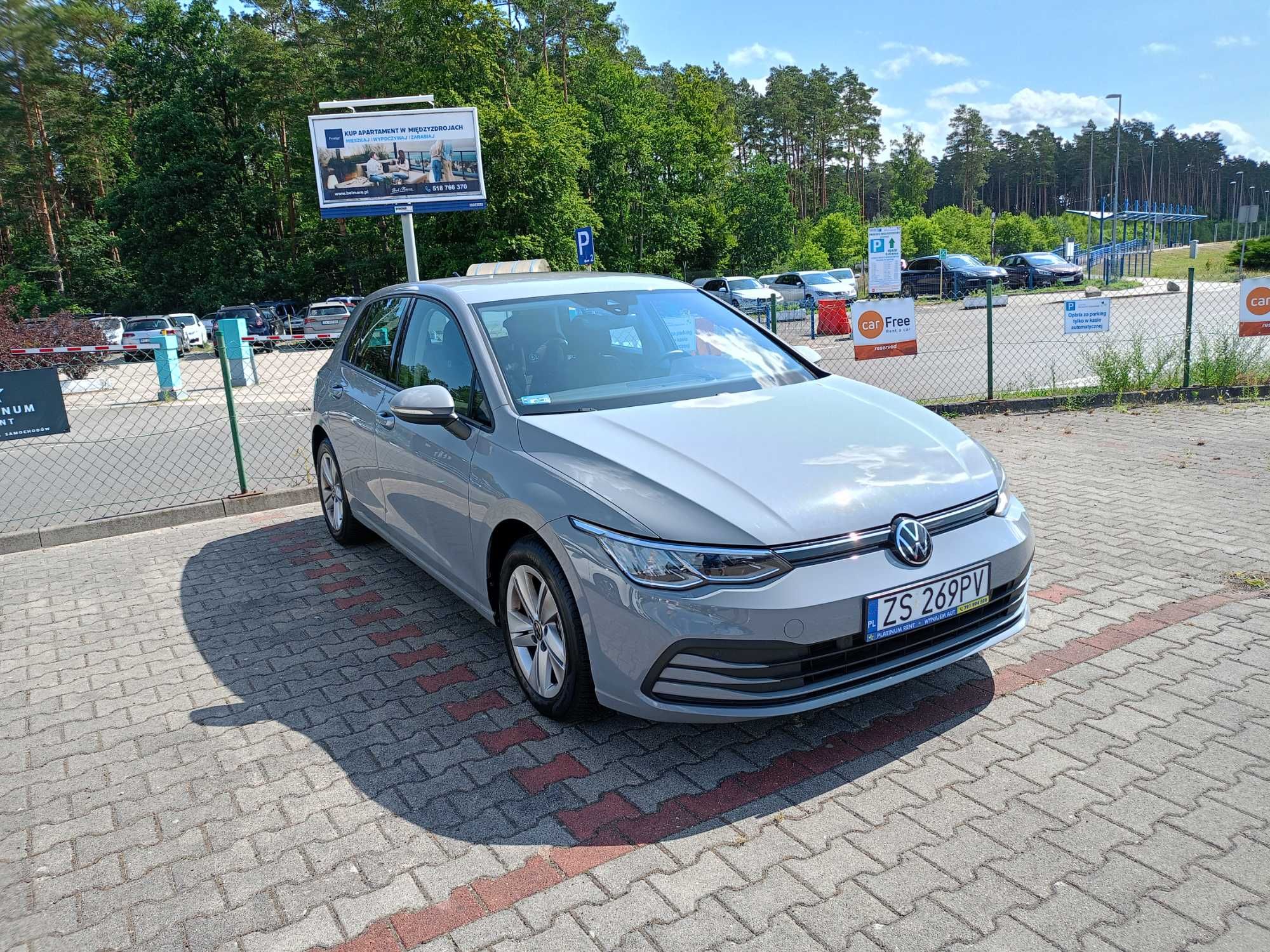 VW Golf 8 wynajem długoterminowy bez BIK