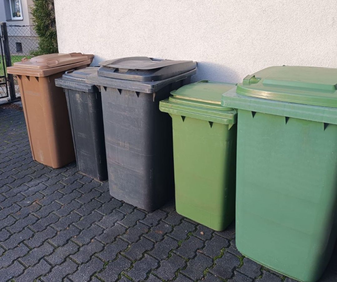 Kosz kontener śmietnik 240 l / 140l / 120 l / 360L / Transport
