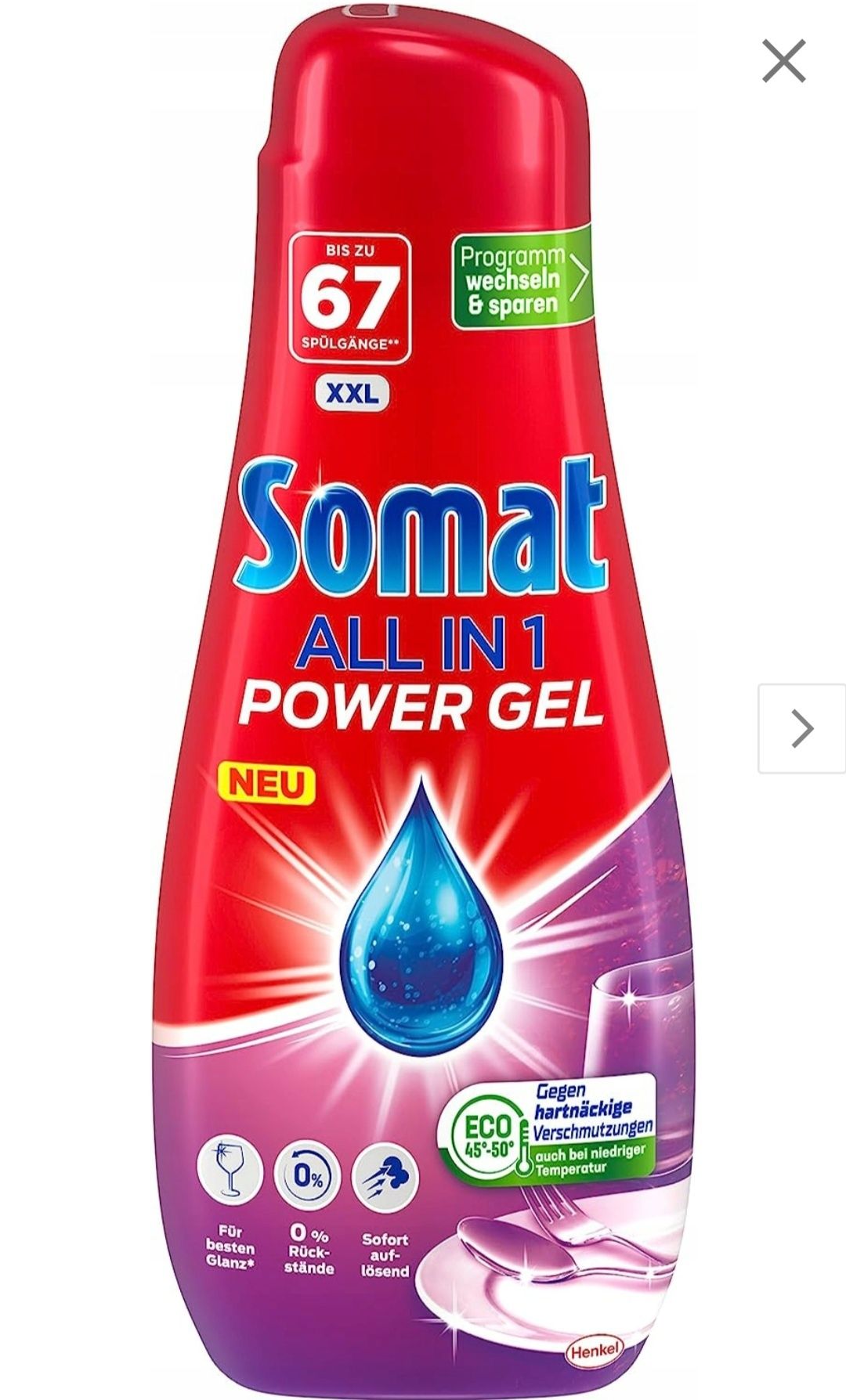 Somat żel do zmywarki z NIEMIEC Power Gel