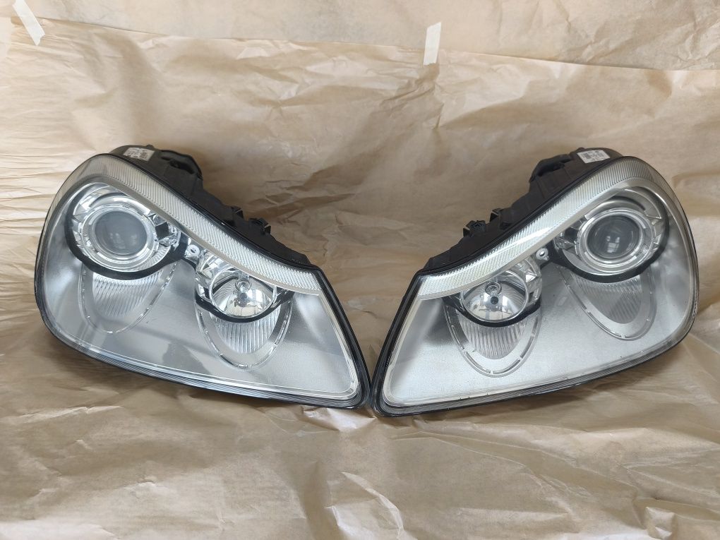 Lampy przód bixenon  Porsche Cayenne