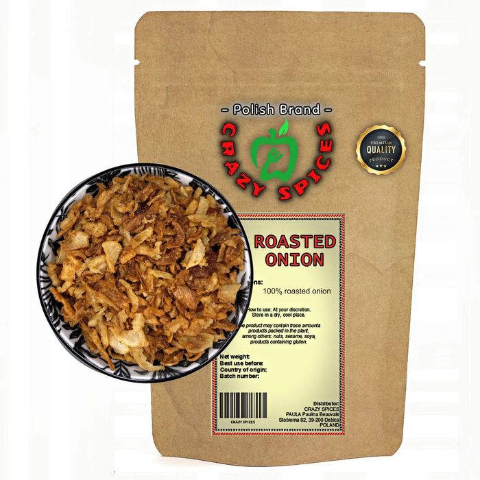 Cebula prażona 200g – CrazySpices, smak, który wygrywa!
