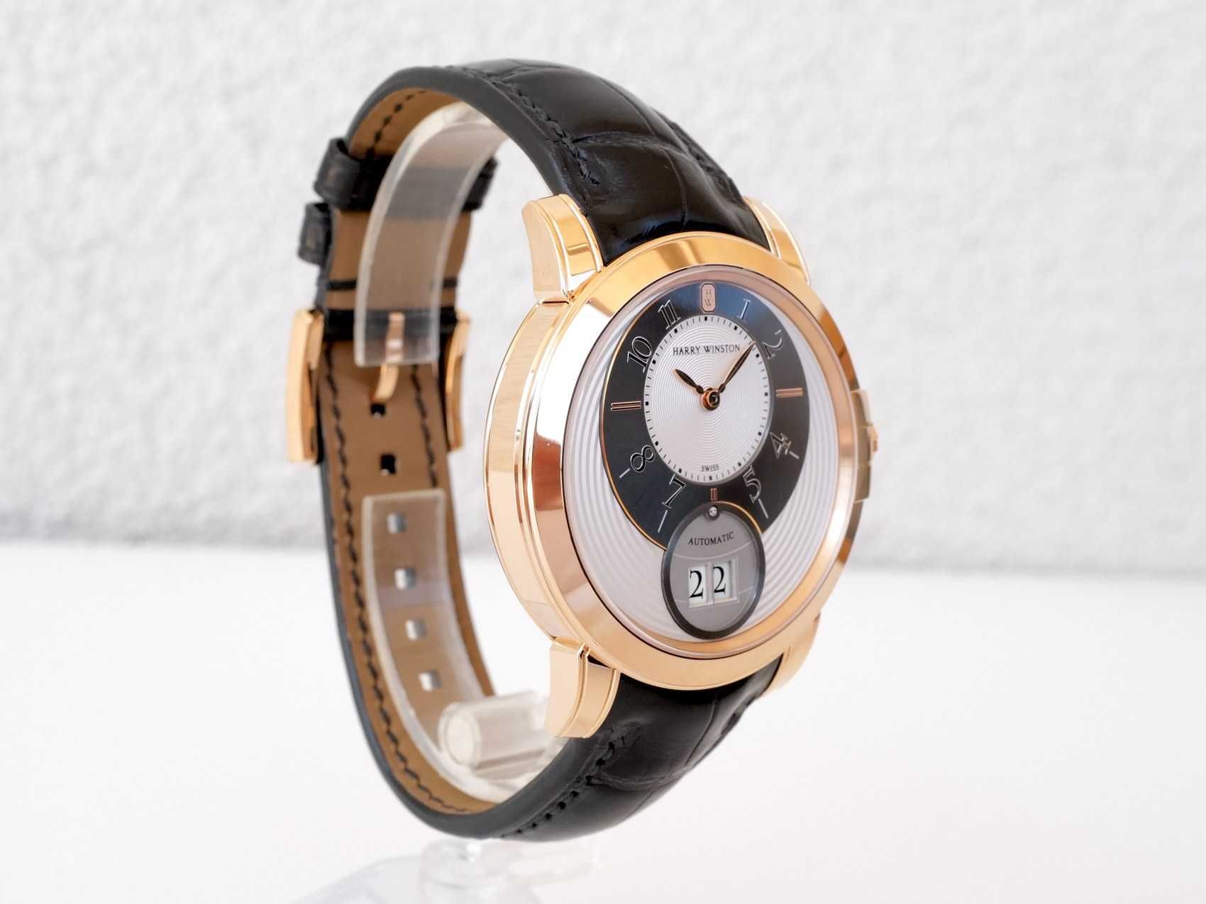 Harry Winston Midnight Big Date 18K Rose Gold 42mm