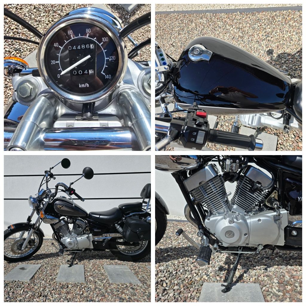 Yamaha VIRAGO 250/125 KAT A1,B 1997R po serwisie transport raty gratis